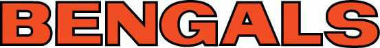 Cincinnati Bengals 1971-1996 Wordmark Logo iron on transfers for clothing